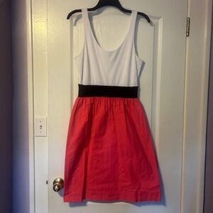 Pink and White dress - Small